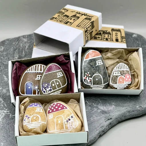 Hey Neighbour! Matchbox Pebble Houses