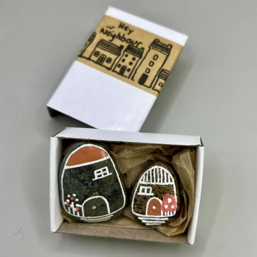 Hey Neighbour! Matchbox Pebble Houses