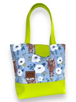 HIGHLAND COW TOTE