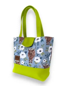 HIGHLAND COW TOTE