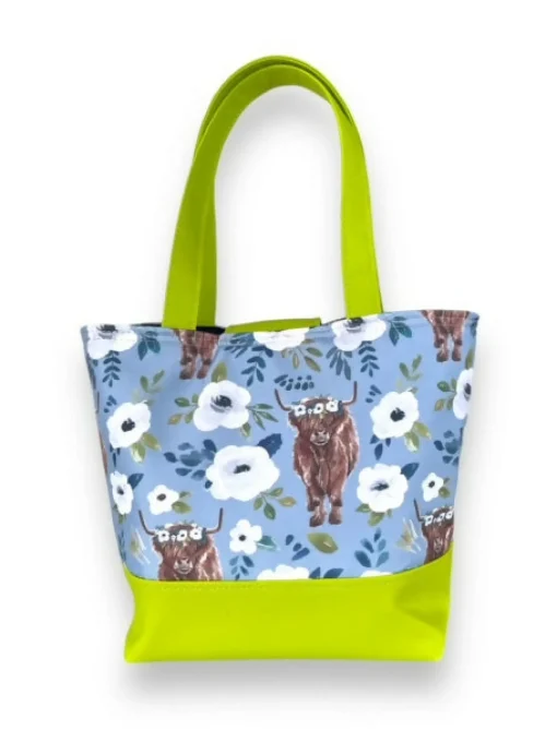 HIGHLAND COW TOTE