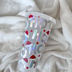 Ho Ho Ho Christmas 24oz Cold Cup