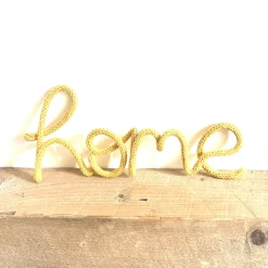 Home Wire Word Decoration