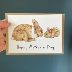 Hoppy Mother's Day Greetings Card