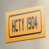 Hull City Magnet REGISTRATION PLATE Design