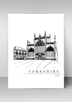 Hull Illustration Print for Stylish Home Decor | Art & Soul