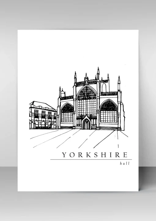 Hull Illustration Print for Stylish Home Decor | Art & Soul