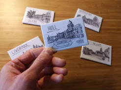 Hull Skyline Souvenir Magnet