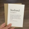 Husband Definition Card