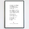 If Life Feels A Bit Ridiculous Poem Print