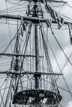 In The Rigging - A3 mounted