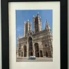 It looks Like A Toy In Comparison To Its Majesty (frame 23x28.5)