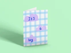 It’s a boy card