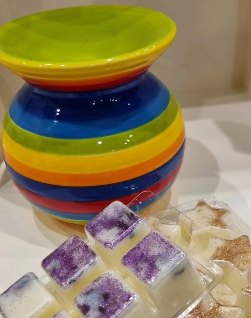 Jacis of York: Wax Burner and 2 Packs of 6 Wax Melts - Gift Set