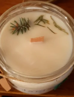 Jacis of York: Winter Pine Scented 250ml Botanical Candle
