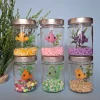 Jar Aquarium with a Crochet Fish