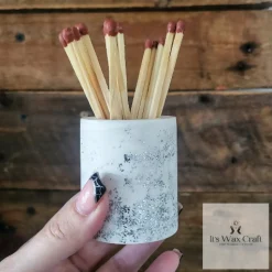 Jesmonite Match Pot
