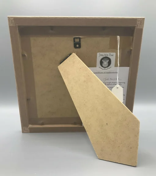 Just the ticket - (21/25) Handmade L/E Dry Point Print with Chine Coll