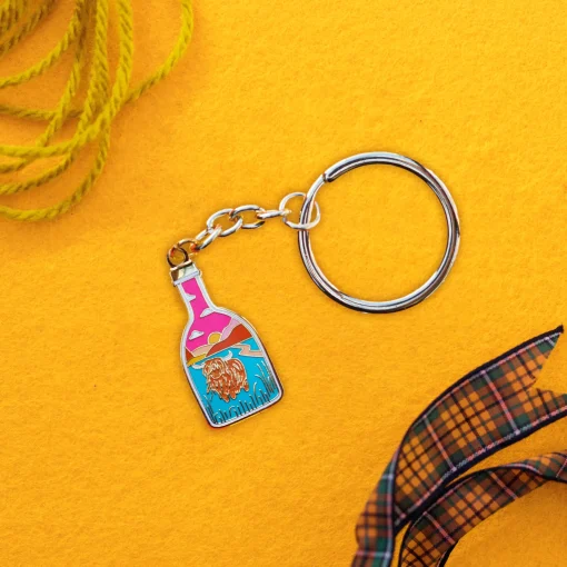 Keyring - Highland Cow