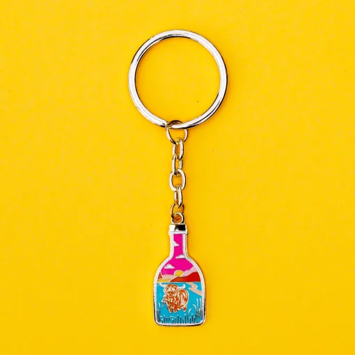 Keyring - Highland Cow