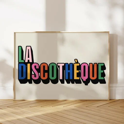 La Discothèque Print