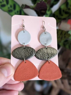 Lady Autumn - Clay Earrings