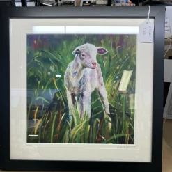 Lamb. Framed Giclee Print