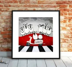 Lambretta - Quirky 16” Limited Edition Print | Art & Soul