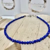 Lapis Beaded Bracelet