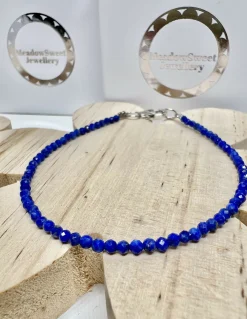 Lapis Beaded Bracelet