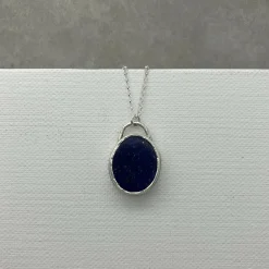 Lapis Lazuli Oval Pendant