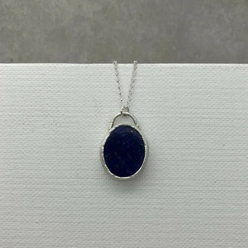 Lapis Lazuli Oval Pendant