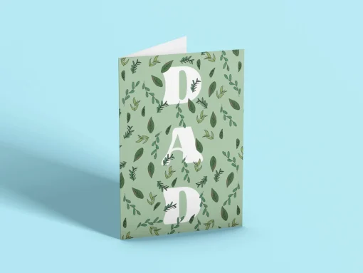 Leaf Father's Day Card