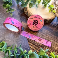 Leaf Flutter Washi Tape | Colorful Leaf Art | Art & Soul