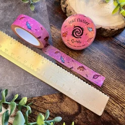 Leaf Flutter Washi Tape | Colorful Leaf Art | Art & Soul