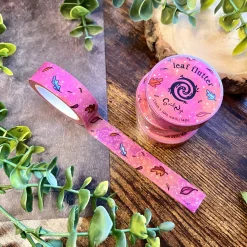 Leaf Flutter Washi Tape | Colorful Leaf Art | Art & Soul