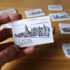 Leeds Skyline Souvenir Magnet