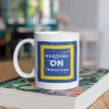Leeds Utd Mug MARCHING ON TEA-GETHER Design
