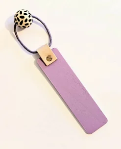 Lilac Wooden Bookmark