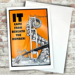 Lincoln Lightfoot Greetings Card | Unique Hand-Drawn Art | Art & Soul