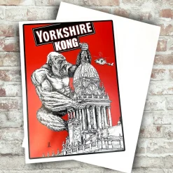 Lincoln Lightfoot Greetings Card | Unique Hand-Drawn Art | Art & Soul