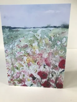 LINCOLNSHIRE POPPIES - CARD