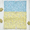 Linen Tea Towel - Blue Beach Design