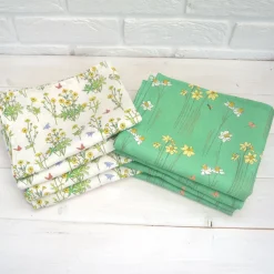 Linen Tea Towel - Daffodils