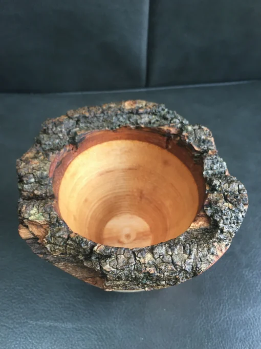 Live Edge Oak Bowl - Rustic