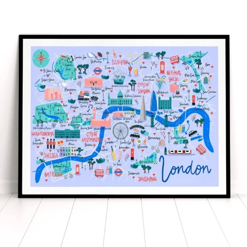 London Art Print – Stunning Giclée Artwork for Your Space | Art & Soul