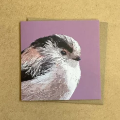 Long Tailed Tit Greetings Card