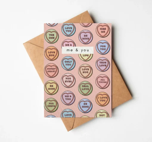 Love Hearts Valentine’s Day Card