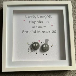 Love, Laughs & Happiness Wedding - Square Medium