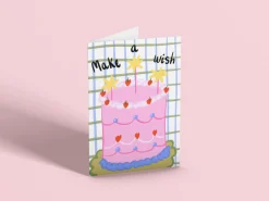 Make a wish birthday card